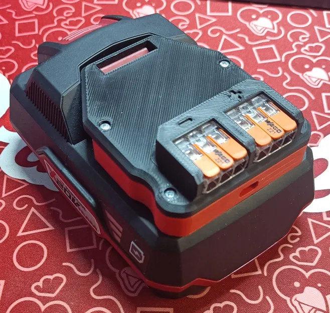 Adapter WAGO cho Pin Parkside (Hệ Pin Li-Ion 20V) - Image 3