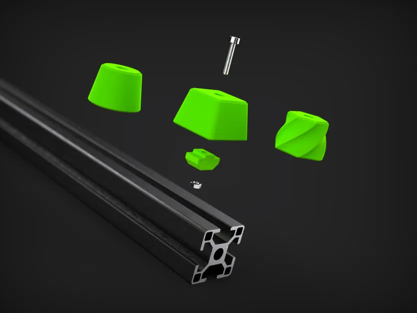 Chân đế cho thanh nhôm định hình 3030 - Image 1