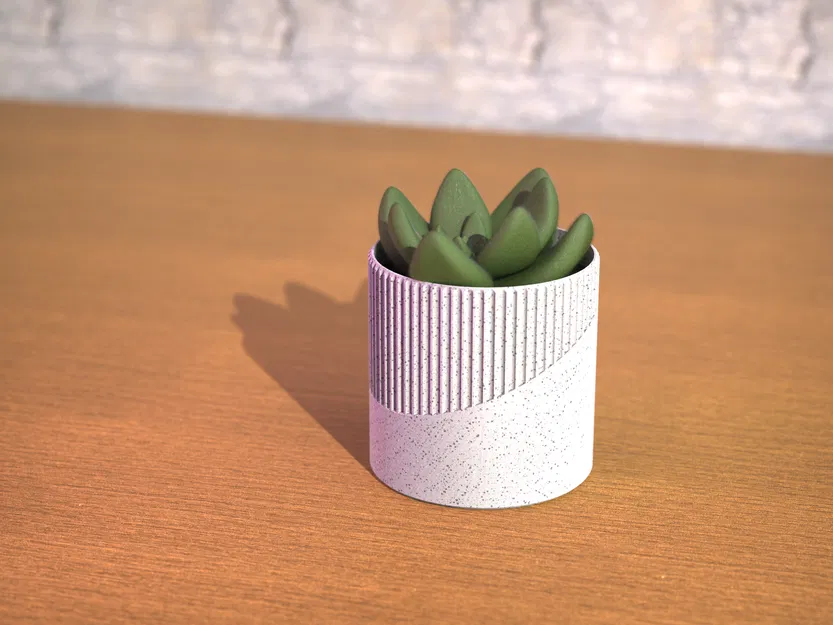 Chậu Cây Hình Học - Phiên Bản 3 - Image 1