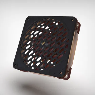 Lưới Chặn Quạt 120mm Thiết Kế Khe Rãnh