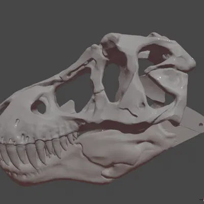 Mặt nạ Đầu khủng long T-rex có hàm di chuyển