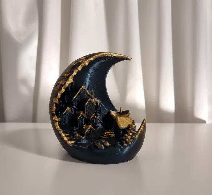 Trang Trí Làng Mặt Trăng Giáng Sinh - Image 1