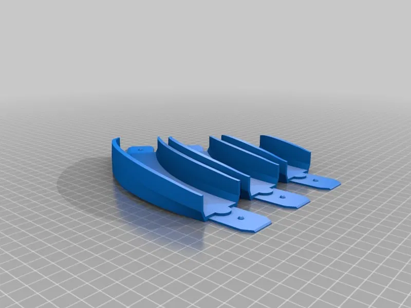 Khúc cua Hot Wheel 45 độ, Nghiêng 5 độ có Bộ nối Cải tiến (Bán kính 100mm, 150mm, 200mm) - Image 2