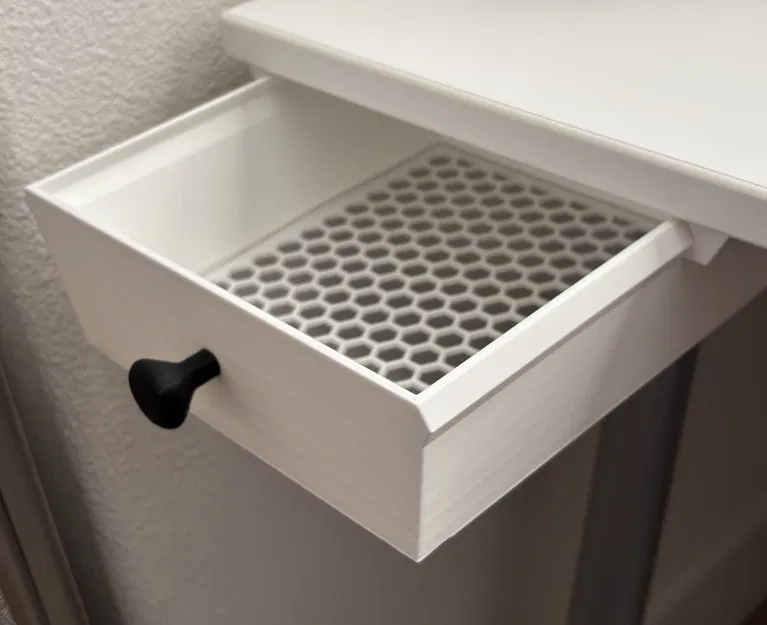 Ngăn Kéo Dưới Bàn Cao 59mm Có Tay Nắm - Image 1