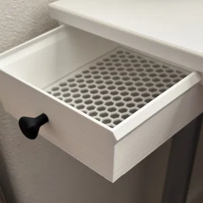 Ngăn Kéo Dưới Bàn Cao 59mm Có Tay Nắm