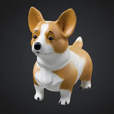 Corgi Chibi Dễ Thương