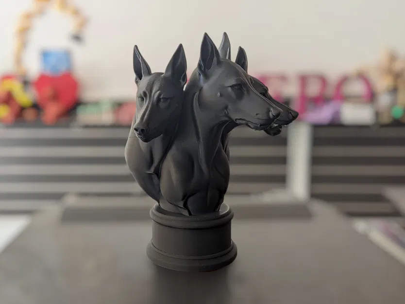 Tượng Cerberus Anh Hùng - Image 3