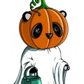 Gấu Trúc Halloween - Trick or Treat Panda - Thumbnail 3