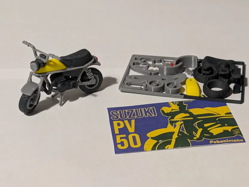 Mô hình Suzuki PV50 kitcard tỷ lệ 1:20 - Image 1