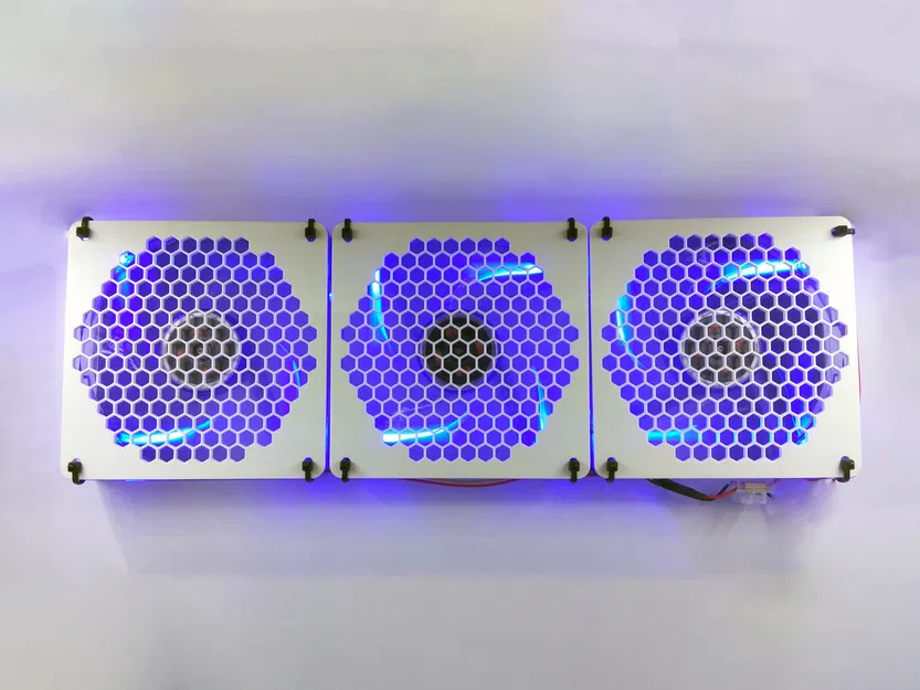 Lưới Tản Nhiệt Tổ Ong 120mm - Image 1