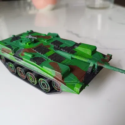 Stridsvagn (strv) 103: Xe tăng chiến đấu chủ lực của Thụy Điển