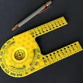 Bộ compa, thước đo góc & thước thẳng 360° đa năng - Thumbnail 1