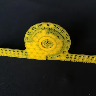 Bộ compa, thước đo góc & thước thẳng 360° đa năng