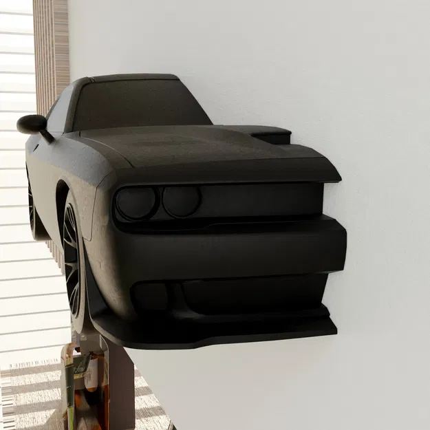 Mô hình Dodge Challenger Hellcat Treo Tường - Image 2