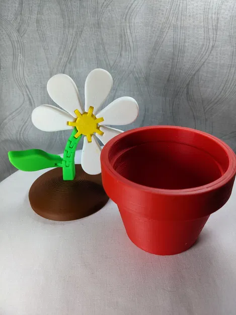 Chậu Hoa "Articulating" Mini Có Chỗ Cất Đồ - Image 1