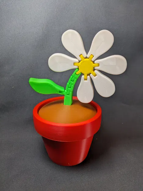 Chậu Hoa "Articulating" Mini Có Chỗ Cất Đồ - Image 2