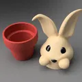 Chậu Thỏ Con - Đơn và Đa vật liệu - Thumbnail 5