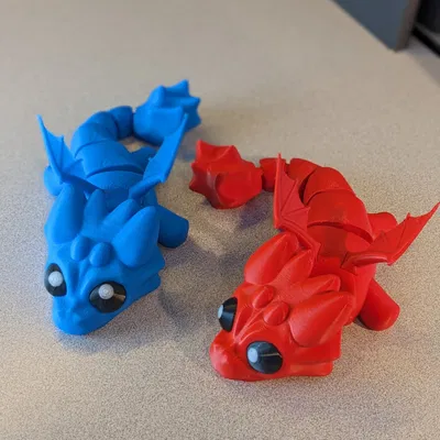 Rồng Con - In đơn vật liệu và đa vật liệu