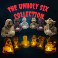 Bộ Sưu Tập The Unholy Six: Chân Nến Tealight Kinh Dị - Thumbnail 1