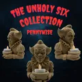 Bộ Sưu Tập The Unholy Six: Chân Nến Tealight Kinh Dị - Thumbnail 5