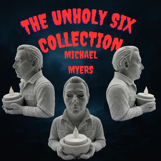 Bộ Sưu Tập The Unholy Six: Chân Nến Tealight Kinh Dị - Image 9