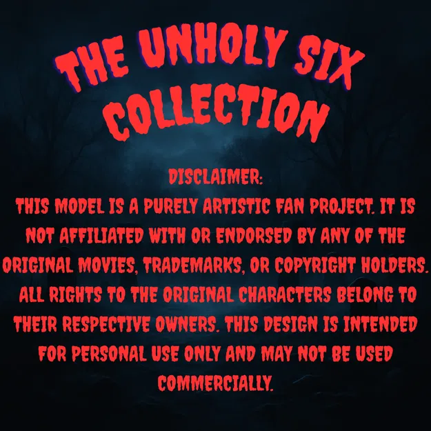 Bộ Sưu Tập The Unholy Six: Chân Nến Tealight Kinh Dị - Image 11