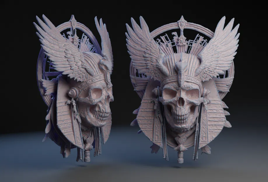 Hộp Sọ Pharaoh Ai Cập - Image 1