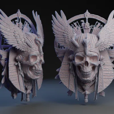 Hộp Sọ Pharaoh Ai Cập