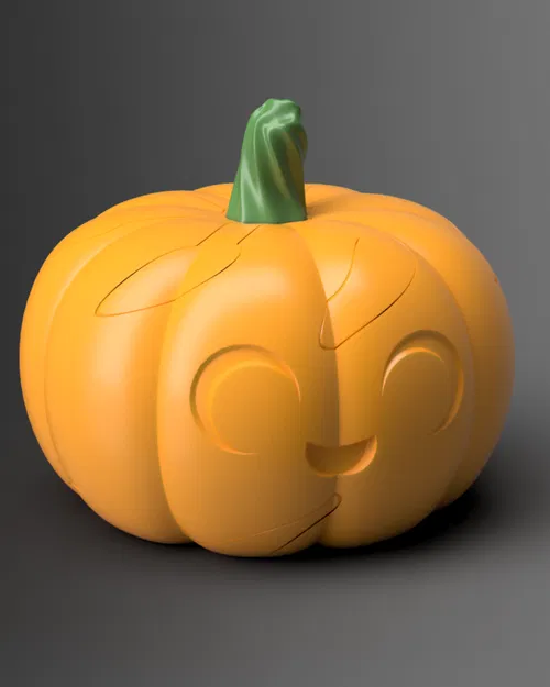 Mô Hình Bí Ngô Xoắn Ốc "Spiral Pumpkin Puzzle" - Image 2