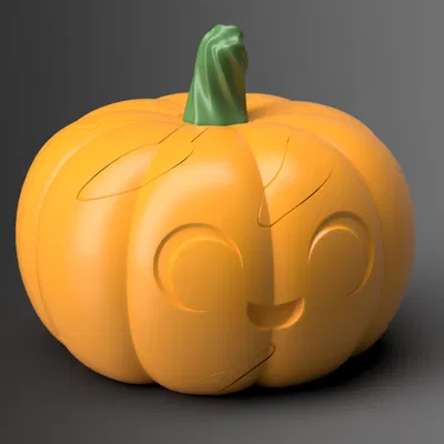 Mô Hình Bí Ngô Xoắn Ốc "Spiral Pumpkin Puzzle"