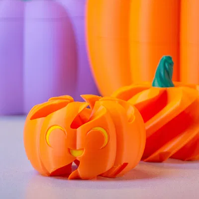 Mô Hình Bí Ngô Xoắn Ốc "Spiral Pumpkin Puzzle"