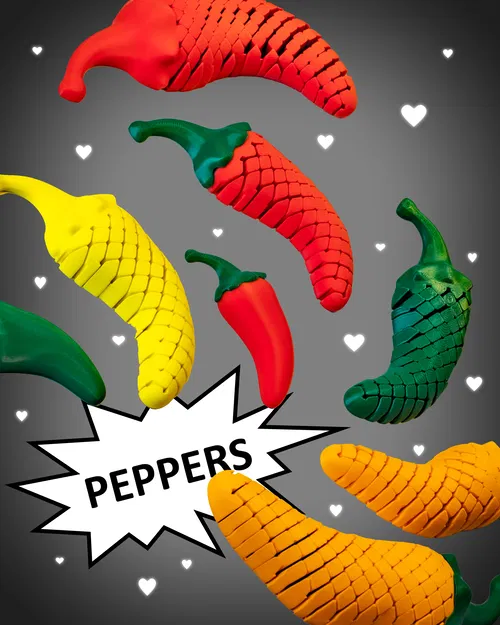 Ớt Chuông Dẻo Floppy Jalapeno - PexPeppers - Image 3