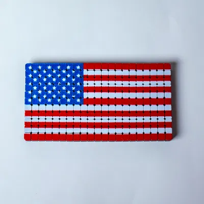 Cờ Mỹ Bay Lượn - Một thiết kế kiểu mềm dẻo khác