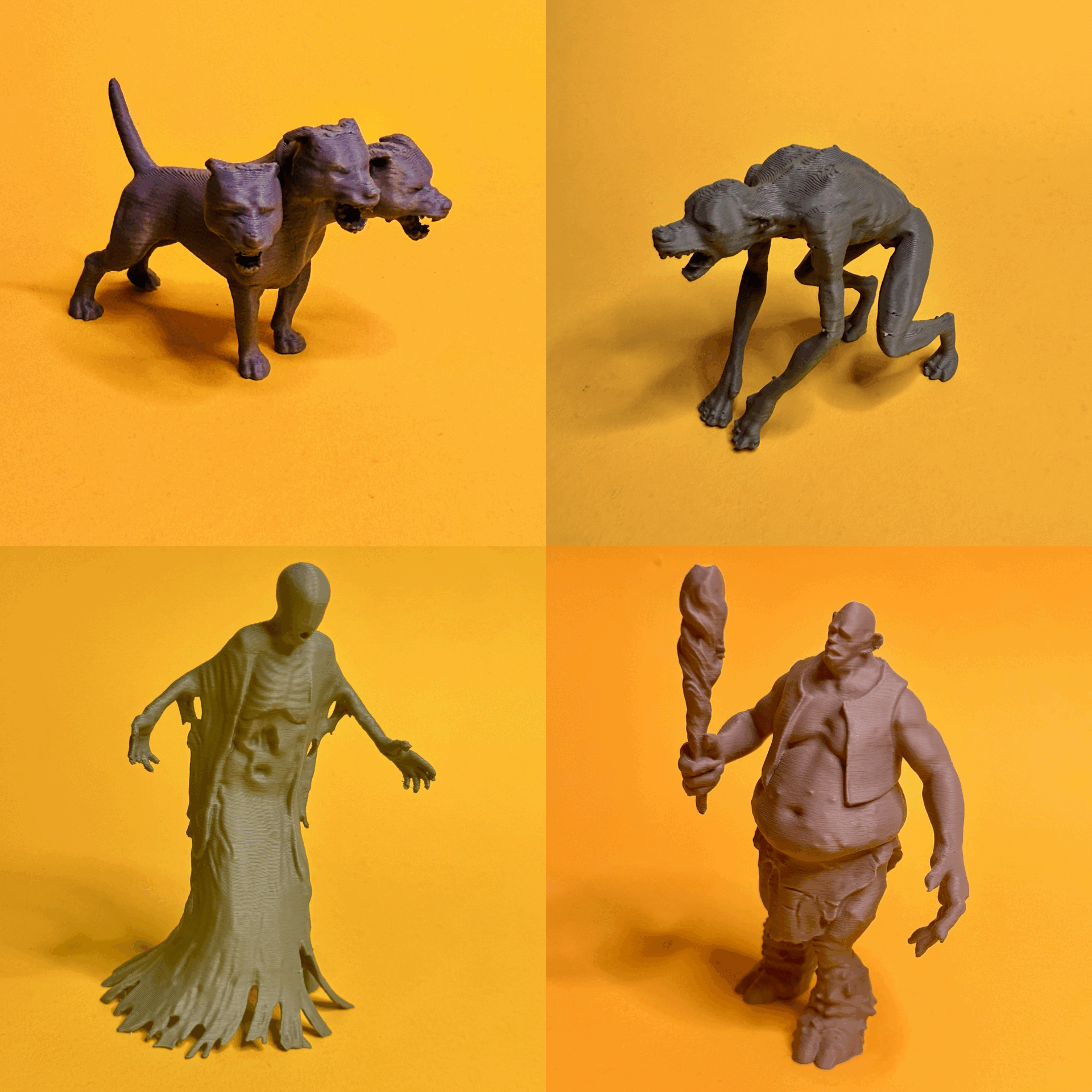 Nhân Vật Harry Potter Phần 1: Dementor, Chó Ba Đầu, Quỷ Khổng Lồ, Người Sói - Thumbnail 1