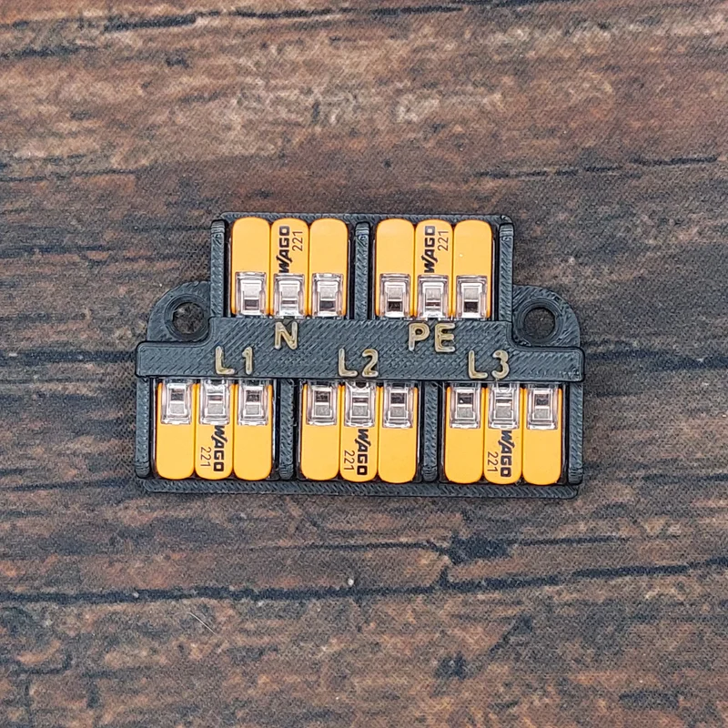 Đế giữ WAGO221 L1,L2,L3,N,PE