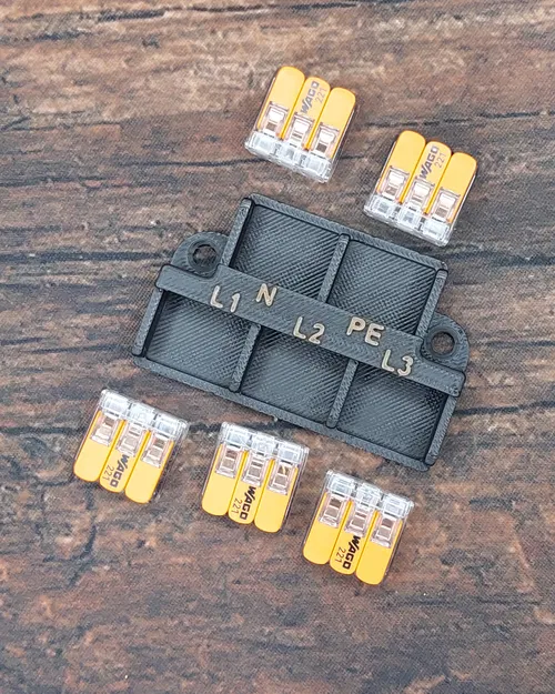 Đế giữ WAGO221 L1,L2,L3,N,PE - Image 4