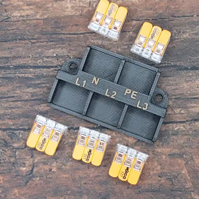 Đế giữ WAGO221 L1,L2,L3,N,PE