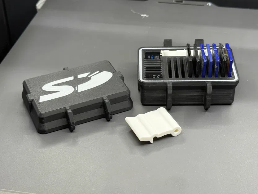 Hộp Đựng Thẻ SD & Micro SD Chống Sốc Có Logo SD - Image 1