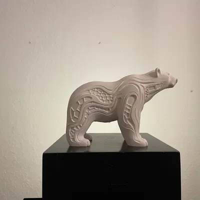 Tượng Gấu Bắc Cực Hexa