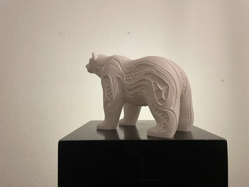 Tượng Gấu Bắc Cực Hexa - Image 4