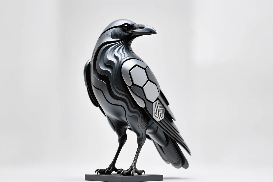 Tượng Crow Hexa - Image 1