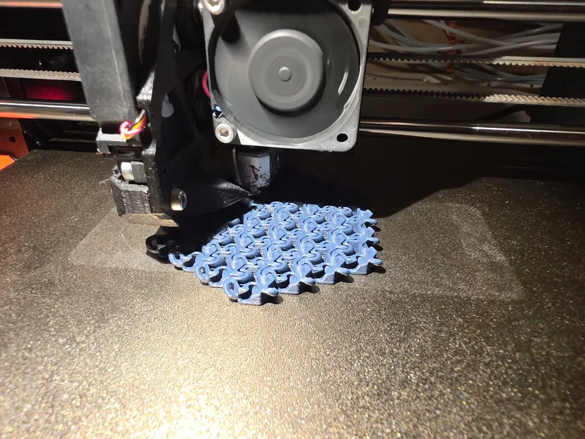 Vải Lục Giác Flex - In Liền Và Khớp Nối Hai Mặt - Image 4