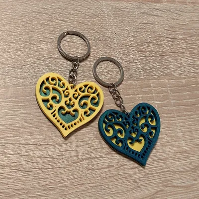 Móc khóa trái tim (trang trí) / Charm túi