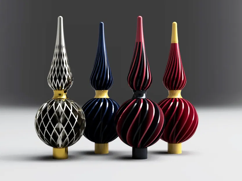 Chóp Cây Thông Noel – 4 Biến Thể Mô-đun Để Phối & Ghép - Image 1