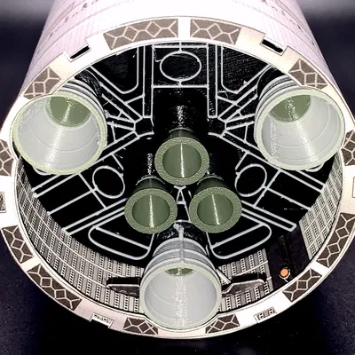 Phần Động Cơ Starship Block 1