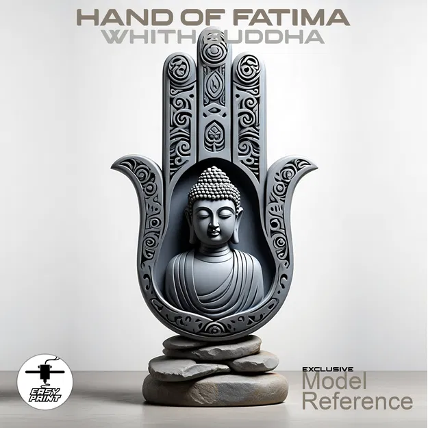 Bàn Tay Fatima có Tượng Phật - Image 1