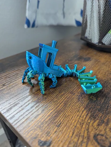 Mô Hình Bạch Tuộc Benchy Khớp Nối - Image 2