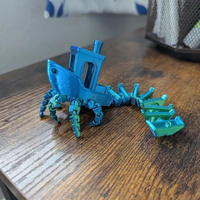 Mô Hình Bạch Tuộc Benchy Khớp Nối