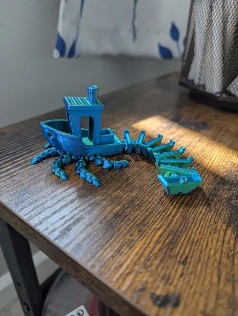 Mô Hình Bạch Tuộc Benchy Khớp Nối - Image 3