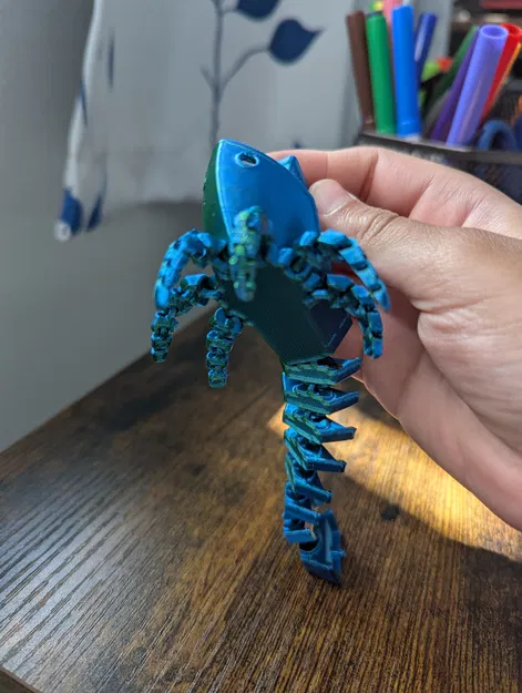 Mô Hình Bạch Tuộc Benchy Khớp Nối - Image 4